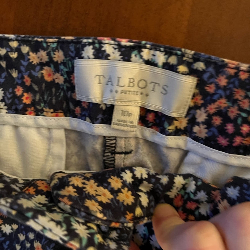 Floral Talbot pants